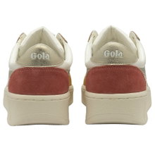 Gola Sneaker Grandslam Quadrant weiss/gold/gelb Damen